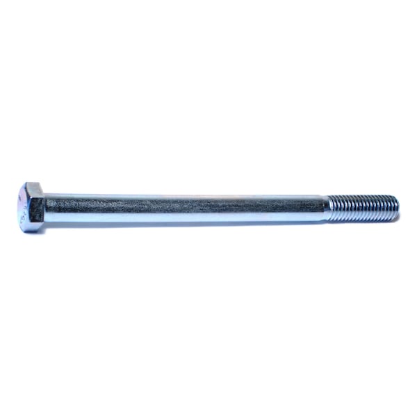 Midwest Fastener Grade 5, 1/2"-13 Hex Head Cap Screw, Zinc Plated Steel, 7 in L, 25 PK 00351 - main